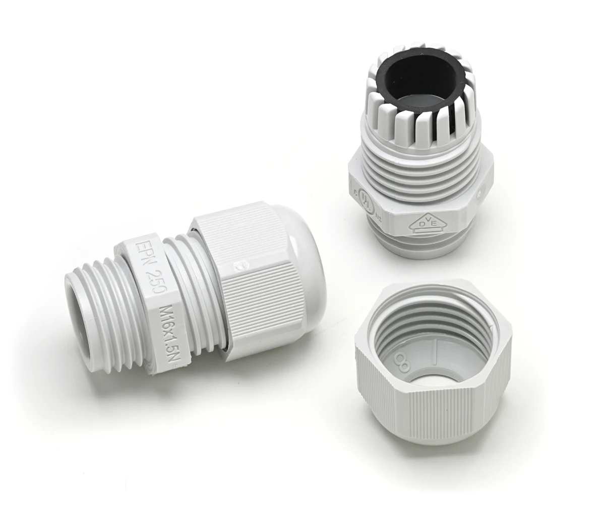 Cable glands — illustrative photograph